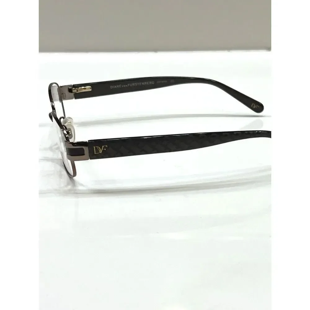 NEW Diane von Furstenberg DVF 8040 201 Glossy Bronze Eyeglasses Frames 52-16-135